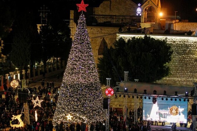 2024 Israel Christmas Holy Land Tour - Bethlehem Midnight Mass - Jerusalem at dusk and Bethlehem on Christmas Eve