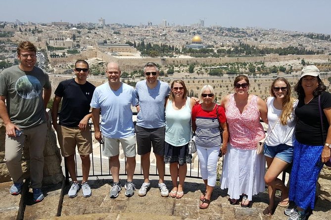 2024 Jerusalem & Bethlehem from Ashdod Port Small Groups - Mount of Olives and Gethsemane: Start With the Big Picture