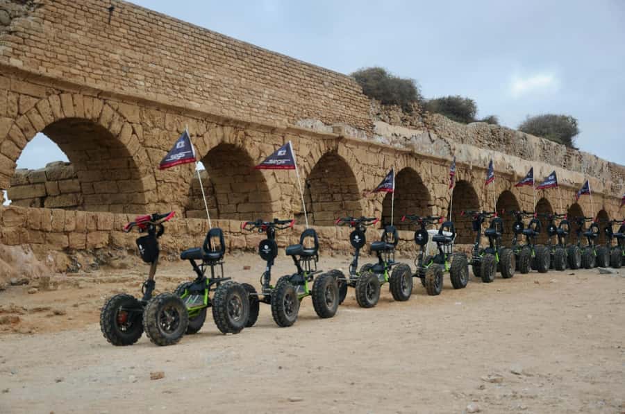 Caesarea: EZ Raider Guided Tour 2025 - Starting opposite Caesarea’s Roman Theatre