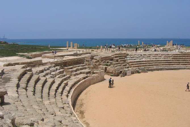 Caesarea, Haifa , Acre - Tiny group from Tel aviv - Caesarea, where Herod built a Roman port