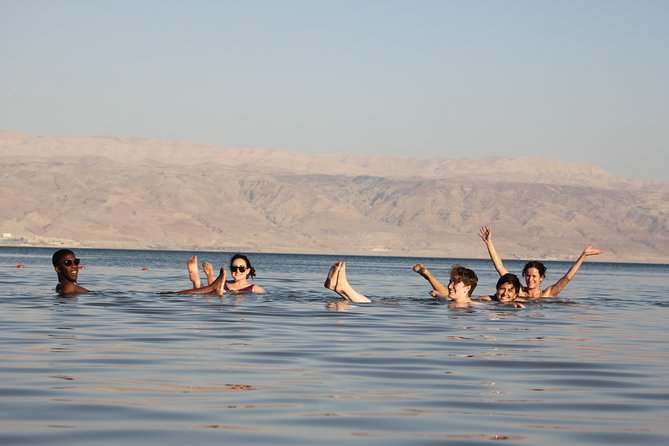 Dead Sea Chill Out Half-Day Trip from Jerusalem - Floating in the salt water