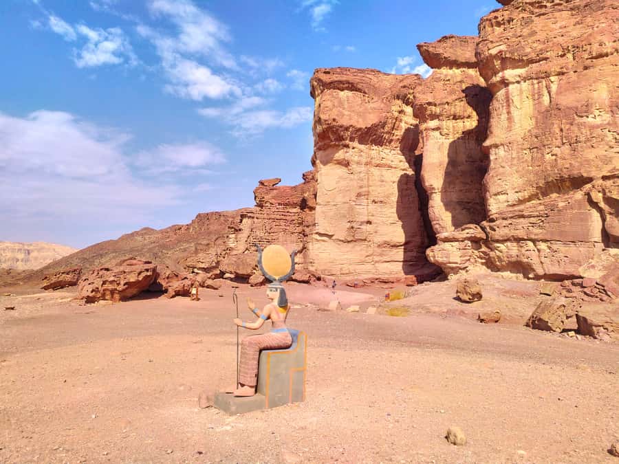 From Eilat: Timna Park Guided Jeep Tour - Pickup in Eilat and the ride into the desert