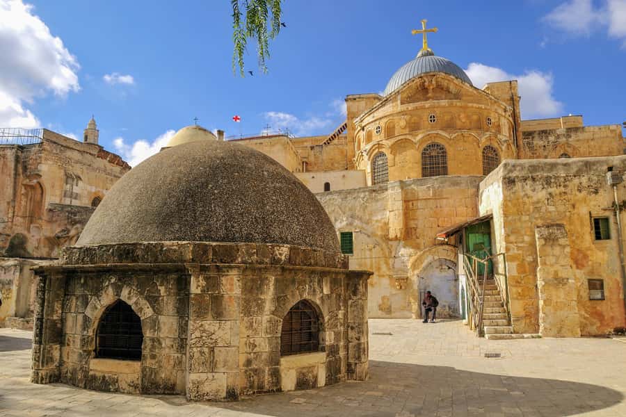 From Jerusalem Small group tour Old&New City ENTRY FEES INCL - The Mount of Olives explains Jerusalem from above