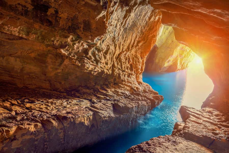 From Tel Aviv: Caesarea, Haifa and Akko Day Trip - Rosh Hanikra: cliffs, caves, and the Lebanese border