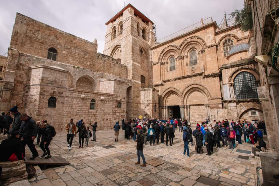From Tel-Aviv: Day Tour to Origins of Christ in Jerusalem - The Sisters of Zion Convent and the first steps of Via Dolorosa