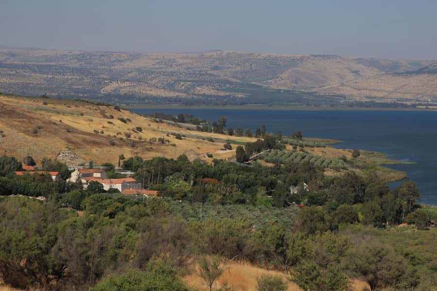 From Tel Aviv: Magdala, Mount of Beatitudes, and Cana Tour - Ginosar and the first-century fishing boat
