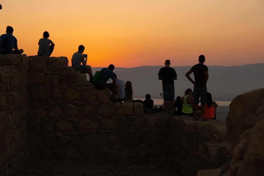 From Tel Aviv: Masada at Sunrise, Ein Gedi and Dead Sea Tour - Climbing Masada by the Snake Path