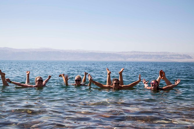 From Tel Aviv: Masada, Ein Gedi and Dead Sea - Floating at the Dead Sea in Neve Midbar