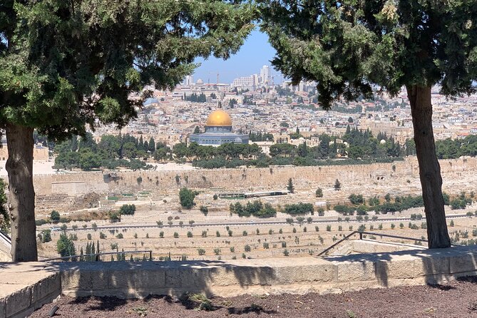 In The Footsteps of Jesus Day Tour - Dguide Self Guiding App - Mount of Olives: begin with the view
