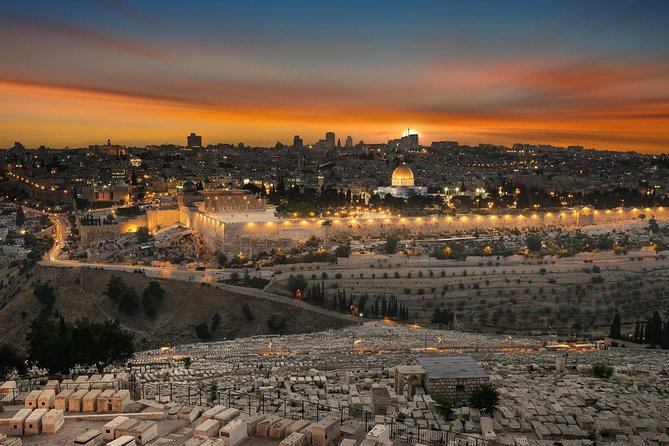 Jerusalem & Bethlehem Tour from Haifa Port 2024 - Small Group - Gethsemane and Mount Zion: two places with different moods