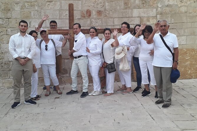 Jerusalem & Bethlehem Tour from Haifa Port 2024 - Small Group - Walking through the Old City and the Cardo