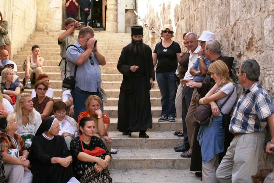 Jerusalem Christian Private Tour - Following the Via Dolorosa station by station