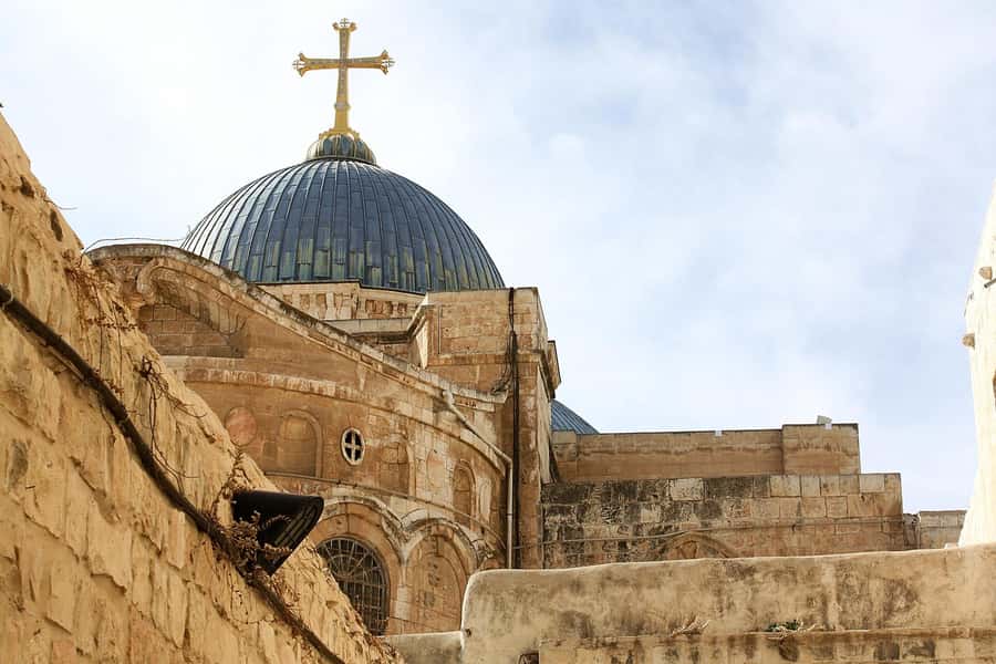 Jerusalem of 3 Religions in Russian - Following the final five stops of the Via Dolorosa
