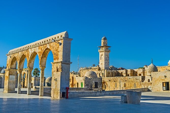 Jerusalem Temple Mount & Dome of the Rock - Temple Mount access and the Tower of David backup
