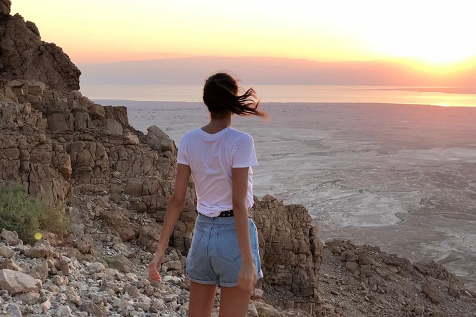 Masada Sunrise Ein Gedi and Dead Sea Tour from Jerusalem - Masada before the desert heat