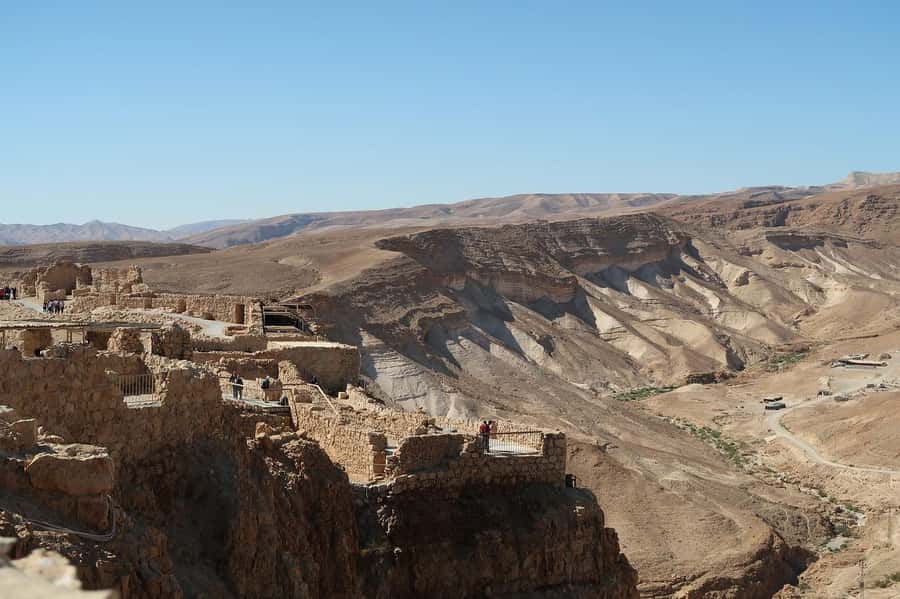 Massada and the Dead Sea in Russian - Riding Toward the Judean Desert