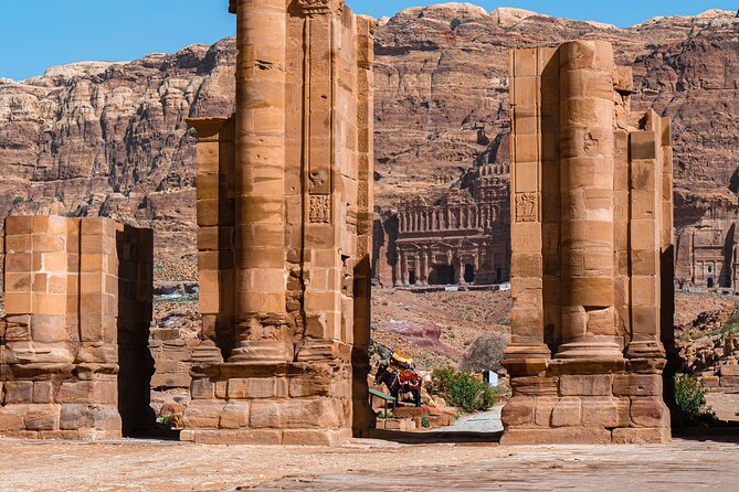 Petra 1-Day Tour from Eilat + FREE Traditional Lunch - The Treasury, Royal Tombs, and theater