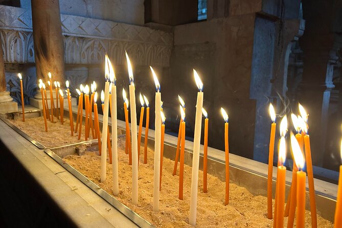 Private Full Day Tour to Bethlehem and Jerusalem From Tel Aviv - Crossing into Bethlehem and the Church of the Nativity