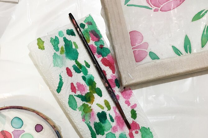 Private Silk Wall Hanging Painting Workshop in Jerusalem - A Calm 90-Minute Break From Sightseeing