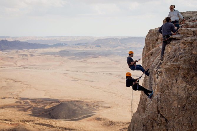 Rappelling Down the Ramon Crater Cliff - Key Things to Know Before You Go
