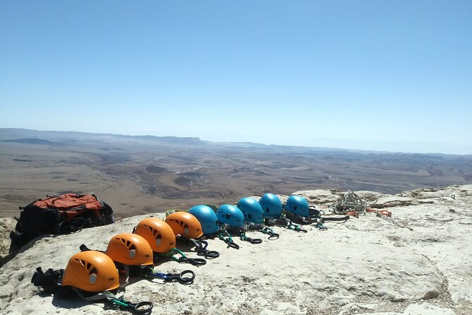 Rappelling Down the Ramon Crater Cliff - Why This Cliff Makes a Strong Adventure Choice
