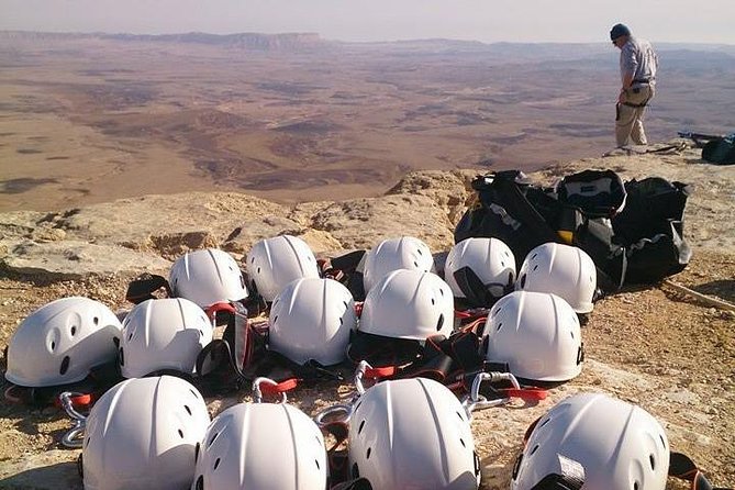 The Ramon Crater and rappelling package tour - an exciting combo tour. - Starting beside the Mitzpe Ramon Visitors Center
