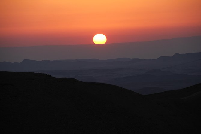 Two hour guided jeep tour in to and around the Ramon crater - Starting at Mitzpe Ramon Visitors Center